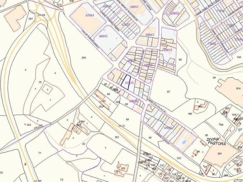 Terreno en Balaguer, Lérida en venta - Plano de solar - Imagen 2 de 2