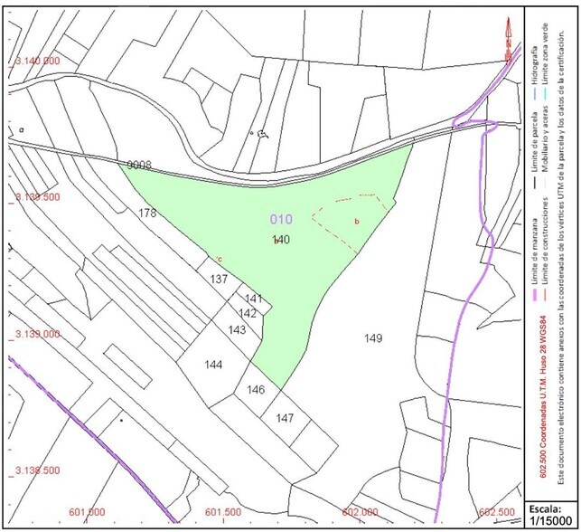 Terreno en Antigua en venta - Plano del sitio - Imagen 3 de 3