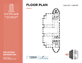 2711 N Haskell Ave, Dallas, TX en alquiler Plano de la planta- Imagen 2 de 2