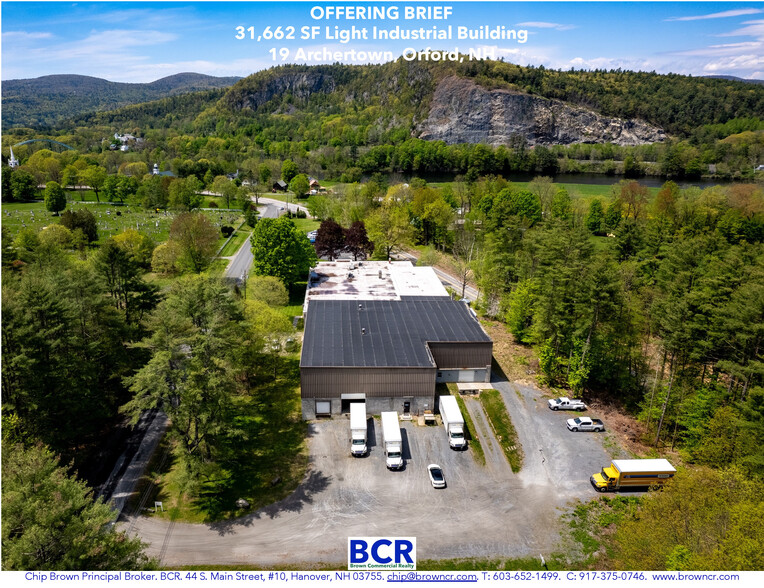 19 Archertown Rd, Orford, NH en venta - Vista aérea - Imagen 2 de 6