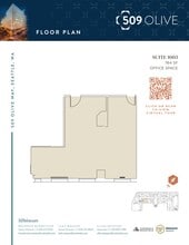 509 Olive Way, Seattle, WA en alquiler Plano de la planta- Imagen 1 de 1