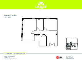 1801 N Lamar St, Dallas, TX en alquiler Plano de la planta- Imagen 1 de 2