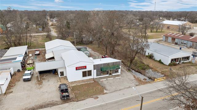 512 Cherokee ave, Nowata, OK en venta - Vista aérea - Imagen 3 de 10