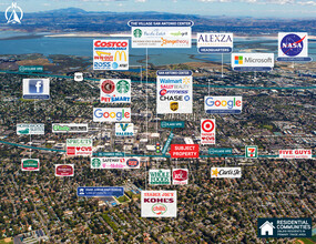 2490-2496 W El Camino Real, Mountain View, CA - VISTA AÉREA  vista de mapa - Image1