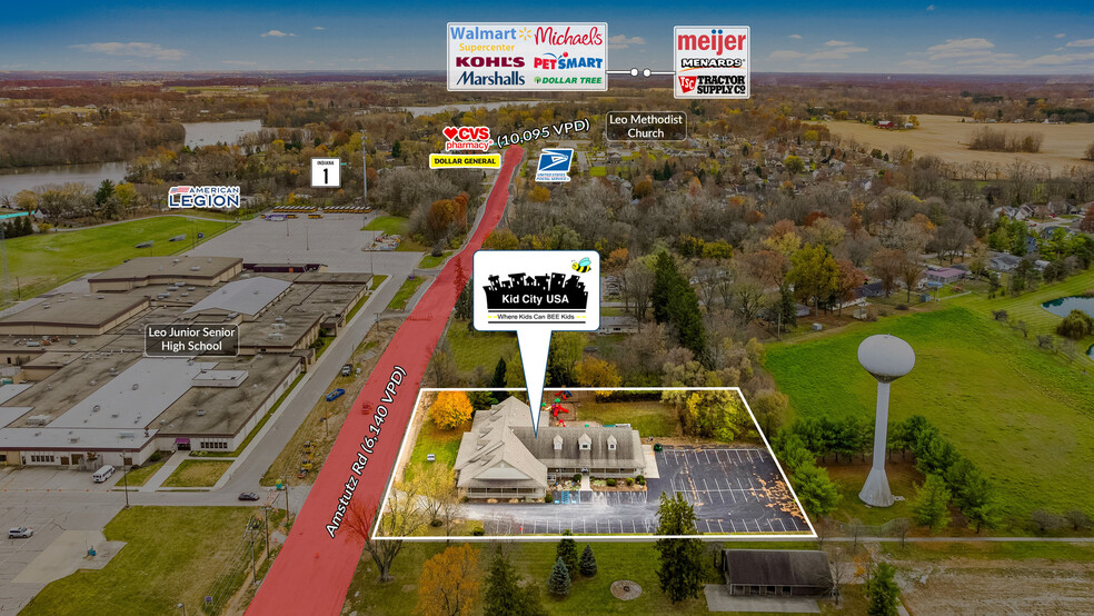 14621 Amstutz Rd, Leo, IN en venta - Foto del edificio - Imagen 2 de 5