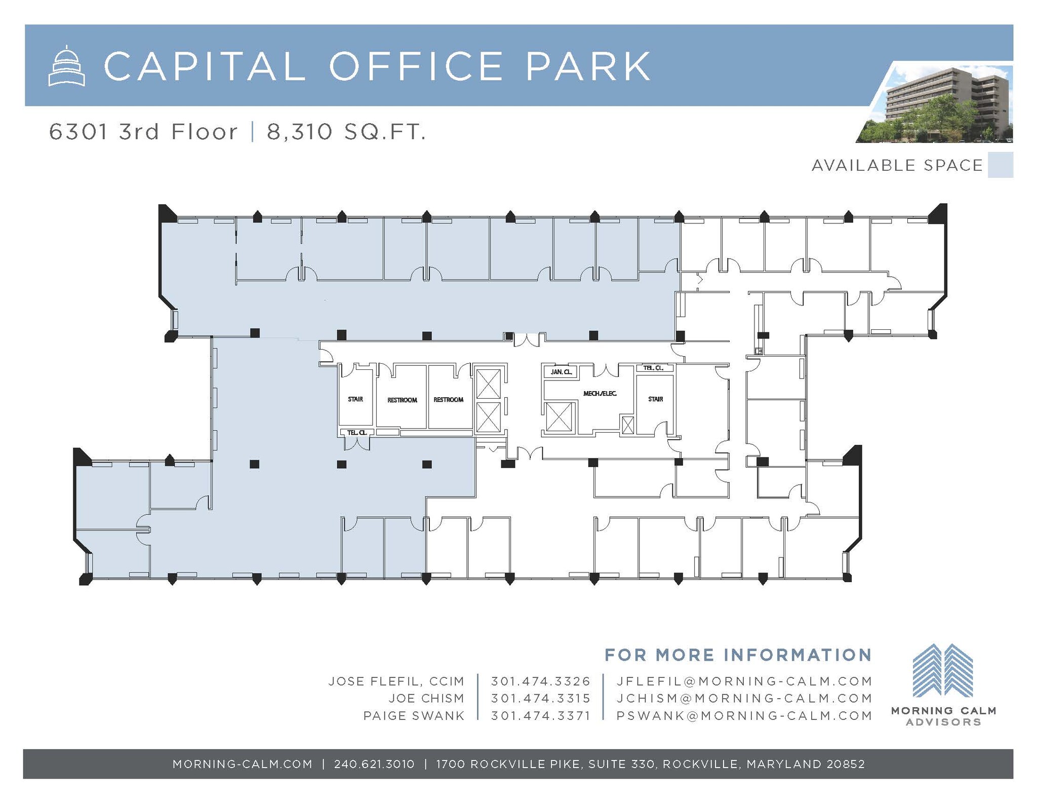 6301 Ivy Ln, Greenbelt, MD en alquiler Plano de la planta- Imagen 1 de 1