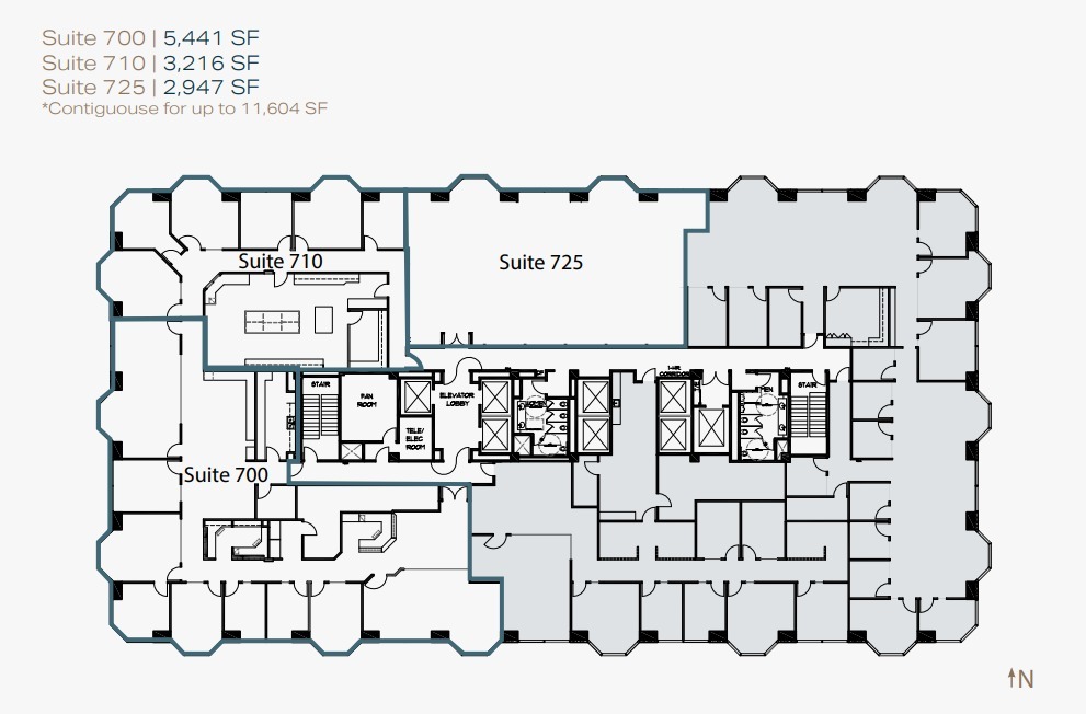 550 W C St, San Diego, CA en alquiler Plano de la planta- Imagen 1 de 1