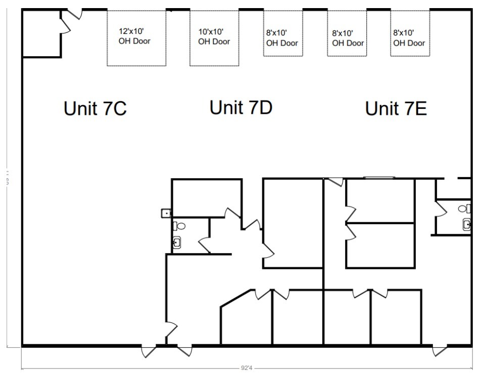 115 Hurley Rd, Oxford, CT en alquiler Plano de la planta- Imagen 1 de 1