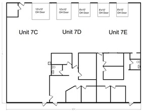 115 Hurley Rd, Oxford, CT en alquiler Plano de la planta- Imagen 1 de 1