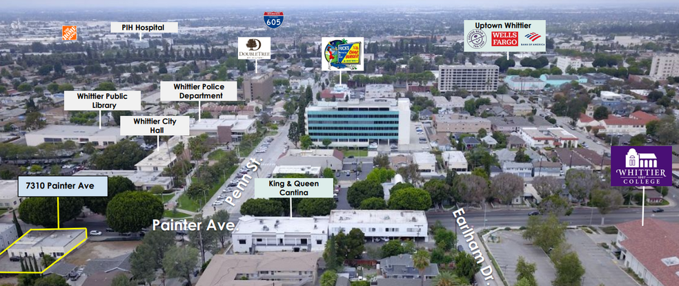 7310-7318 Painter Ave, Whittier, CA en venta - Foto del edificio - Imagen 1 de 4