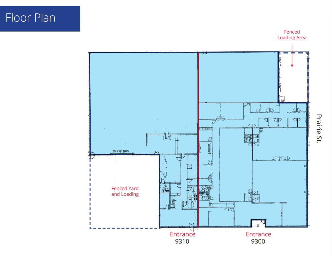 9300-9310 Corbin Ave, Northridge, CA en venta Plano de la planta- Imagen 1 de 1