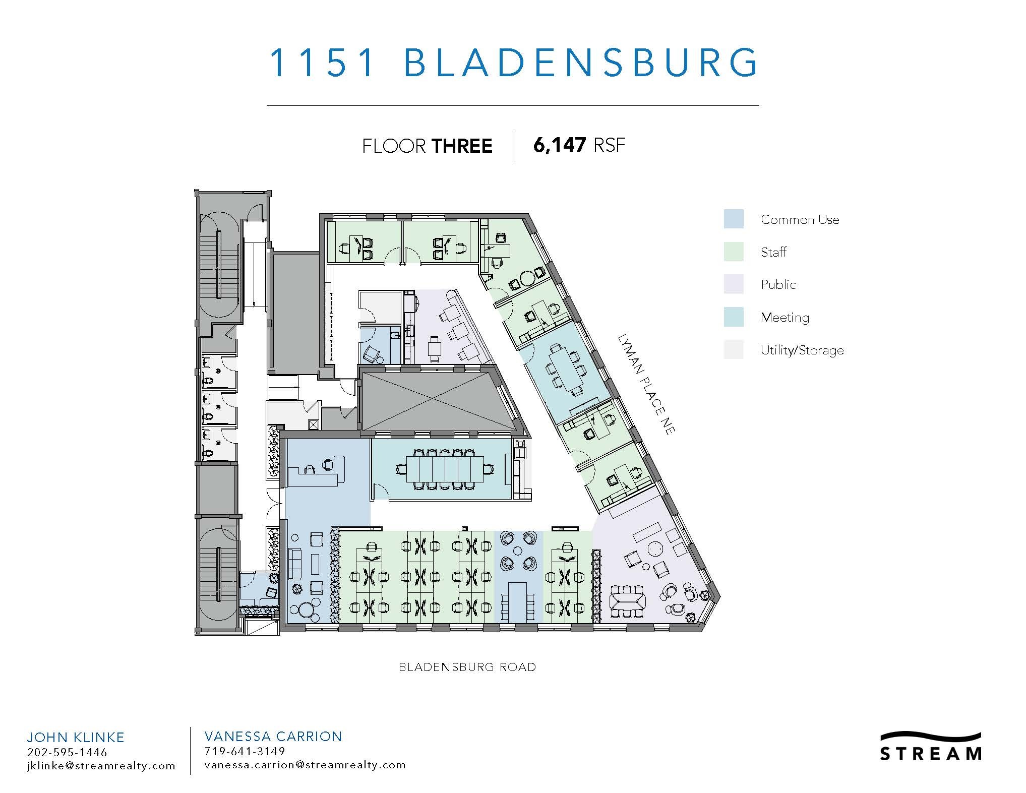 1151 Bladensburg Rd NE, Washington, DC en alquiler Plano de la planta- Imagen 1 de 6