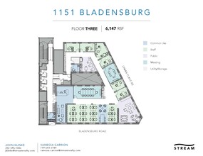 1151 Bladensburg Rd NE, Washington, DC en alquiler Plano de la planta- Imagen 1 de 6