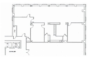 1100 Connecticut Ave NW, Washington, DC en alquiler Plano de la planta- Imagen 2 de 2