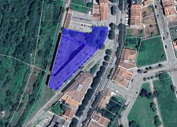 Camí de les Bruixes, 150, Olot, Gerona en venta - Plano de solar - Imagen 3 de 3