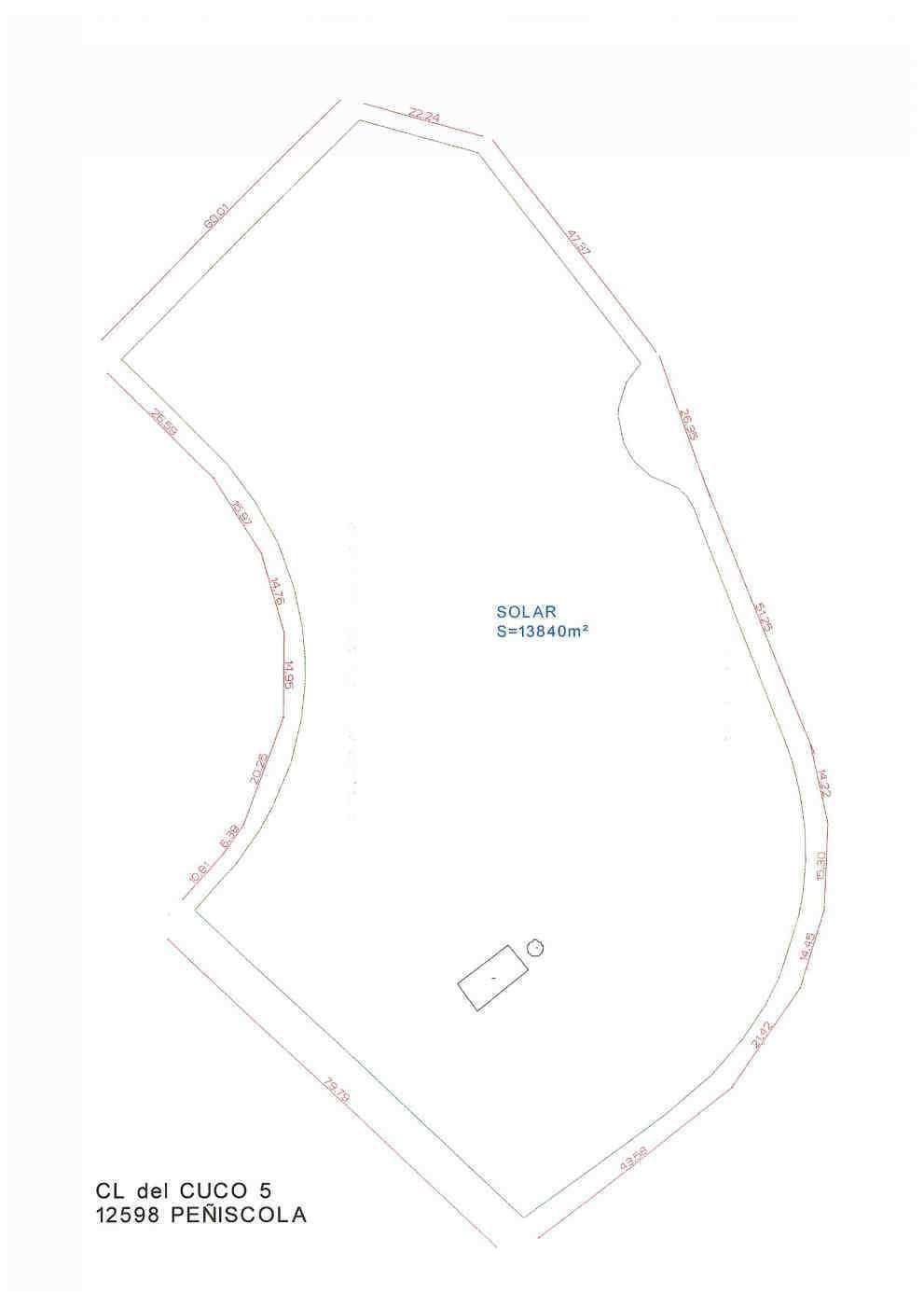 Carrer del Cuco, PENÍSCOLA, Castellón en venta Plano de la planta- Imagen 1 de 17