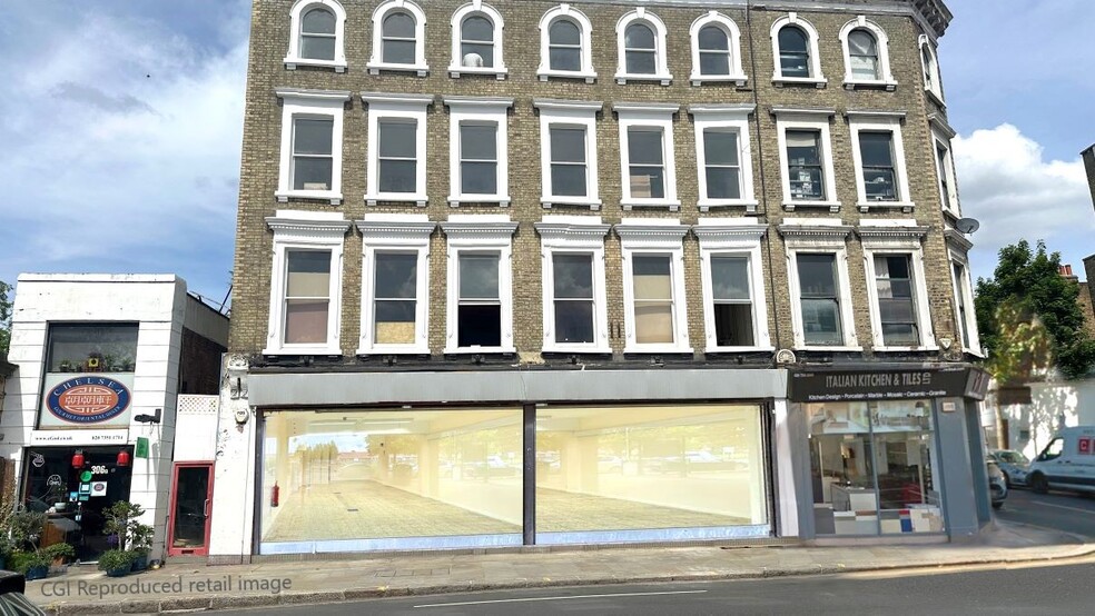 306-306A Fulham Rd, London en alquiler - Foto del edificio - Imagen 1 de 3