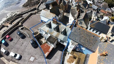 Church St, Lyme Regis, DOR - Aérea  vista de mapa