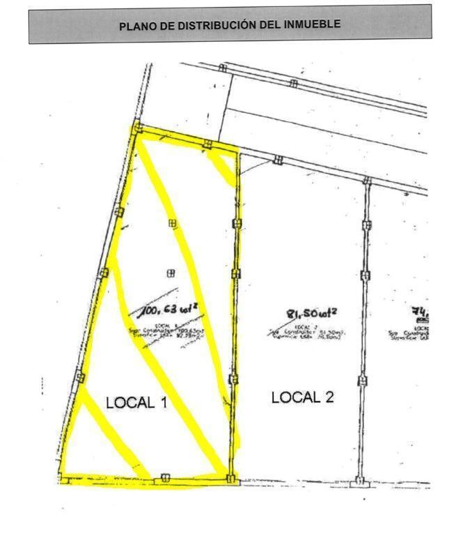 Local en Dos Hermanas, Sevilla en venta Plano de la planta- Imagen 1 de 11