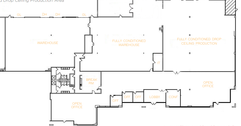 47493-47517 Seabridge Dr, Fremont, CA en alquiler Plano de la planta- Imagen 1 de 1