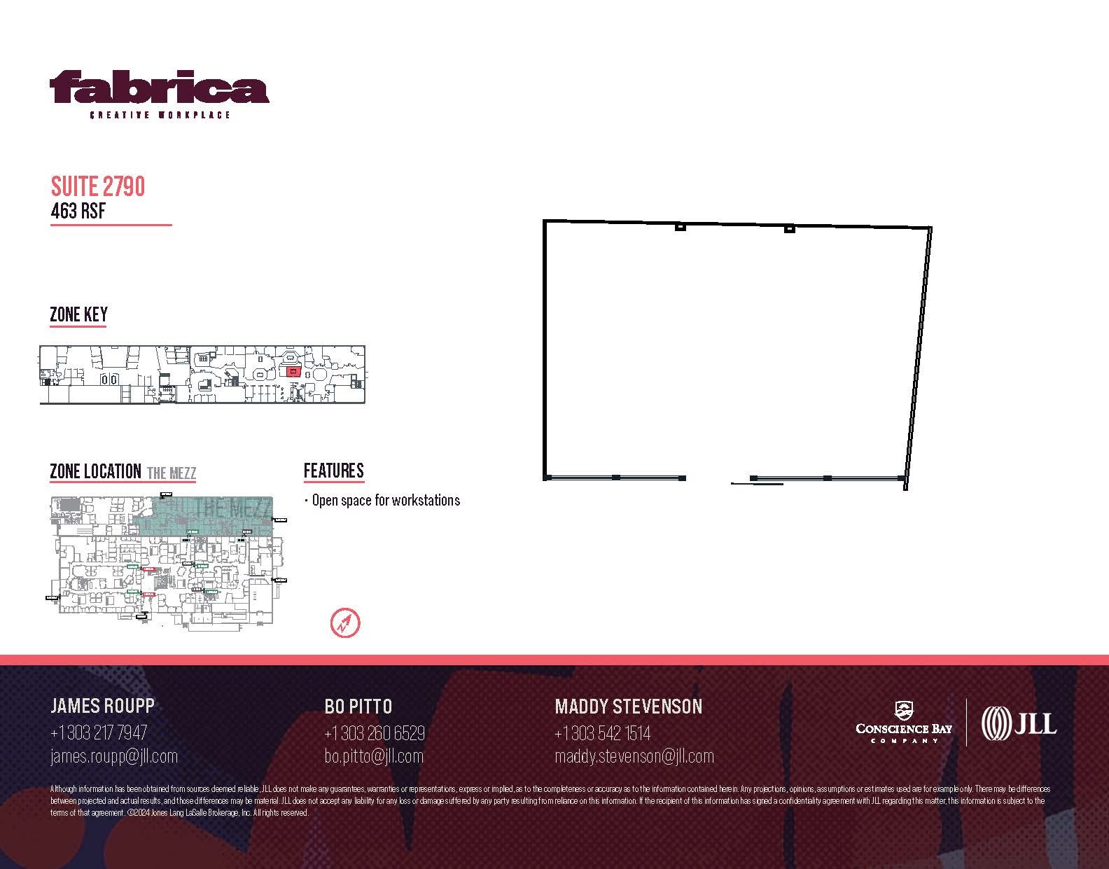 3001 Brighton Blvd, Denver, CO en alquiler Plano de la planta- Imagen 1 de 1