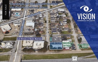Más detalles de 2701 Airport Fwy, Fort Worth, TX - Terreno en venta