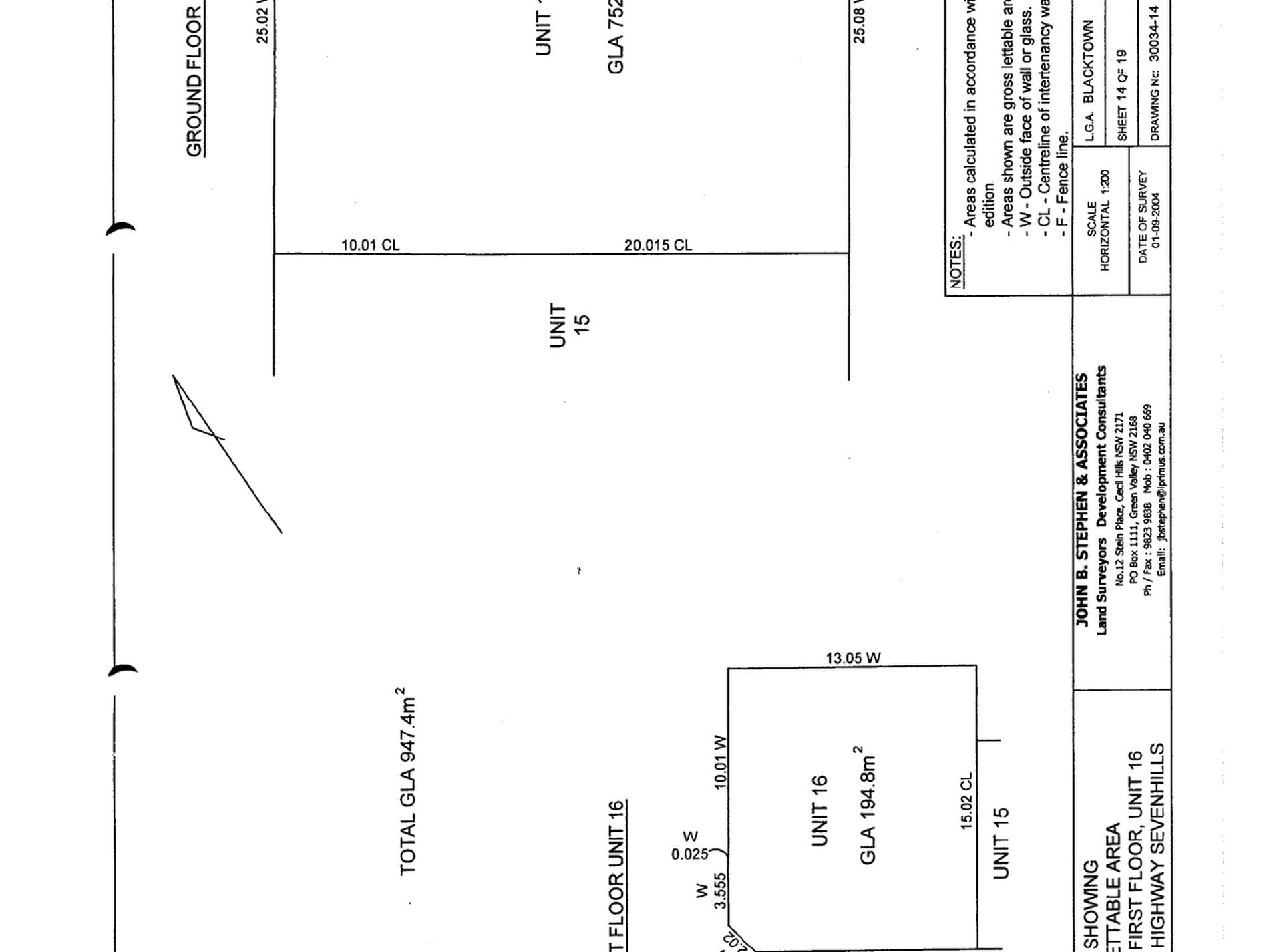 167 Prospect Hwy, Seven Hills en alquiler Plano de la planta- Imagen 1 de 9