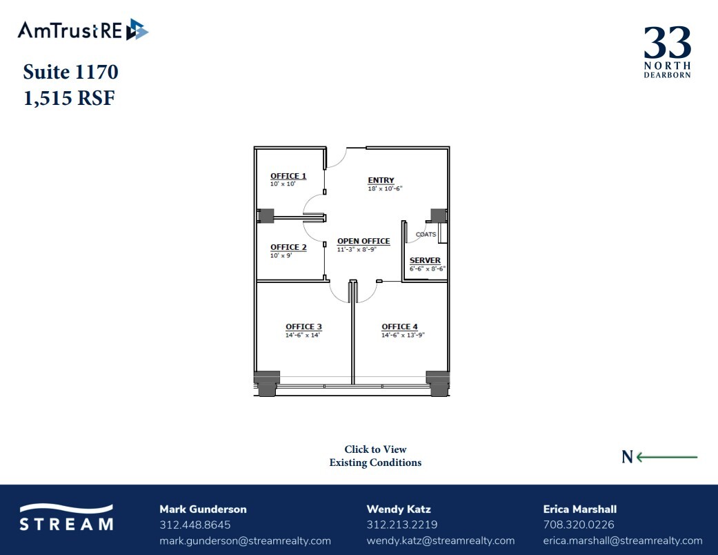 33 N Dearborn St, Chicago, IL en alquiler Plano de la planta- Imagen 1 de 1