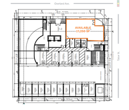 3555 Overland Ave, Los Angeles, CA en alquiler Plano de la planta- Imagen 1 de 1