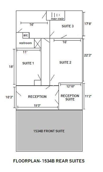 1534 Dorchester Ave, Dorchester, MA en alquiler - Plano de la planta - Imagen 2 de 10