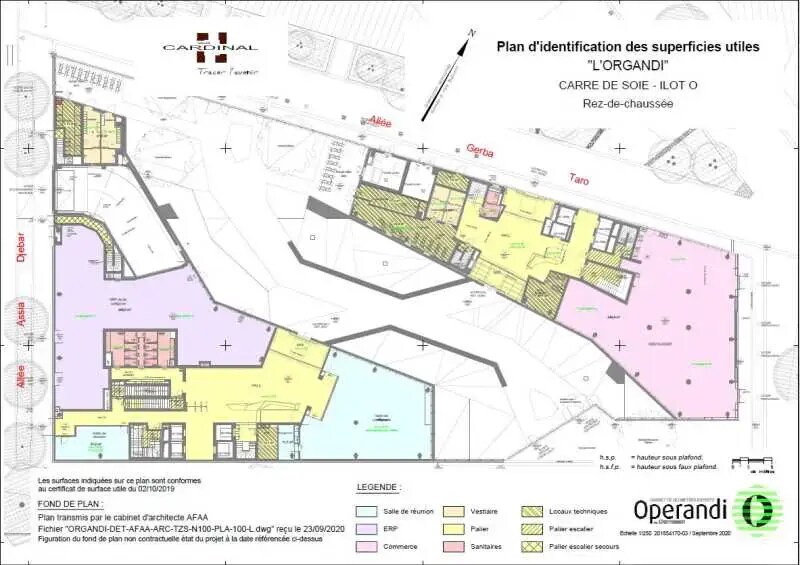 1 Esplanade Miriam Makeba, Villeurbanne en alquiler Plano de la planta- Imagen 1 de 1