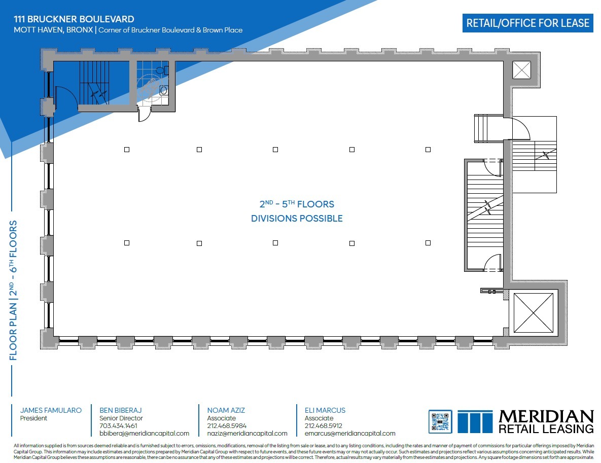 111 Bruckner Blvd, Bronx, NY en alquiler Plano de la planta- Imagen 1 de 1