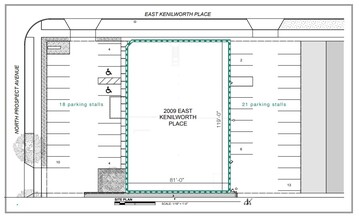 2009 E Kenilworth Pl, Milwaukee, WI en alquiler Plano de la planta- Imagen 2 de 3