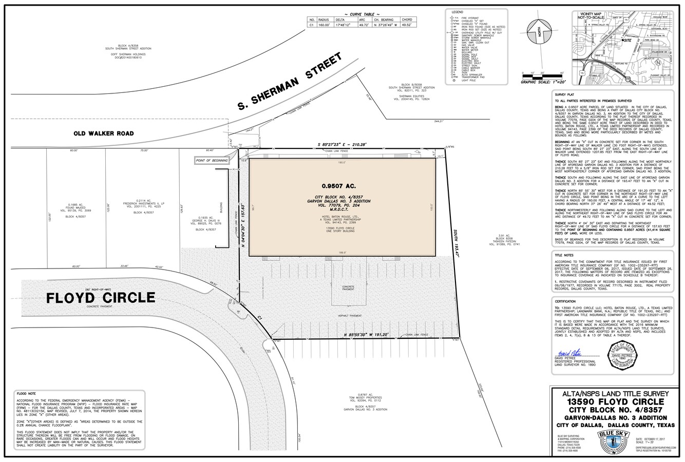 Plano del sitio