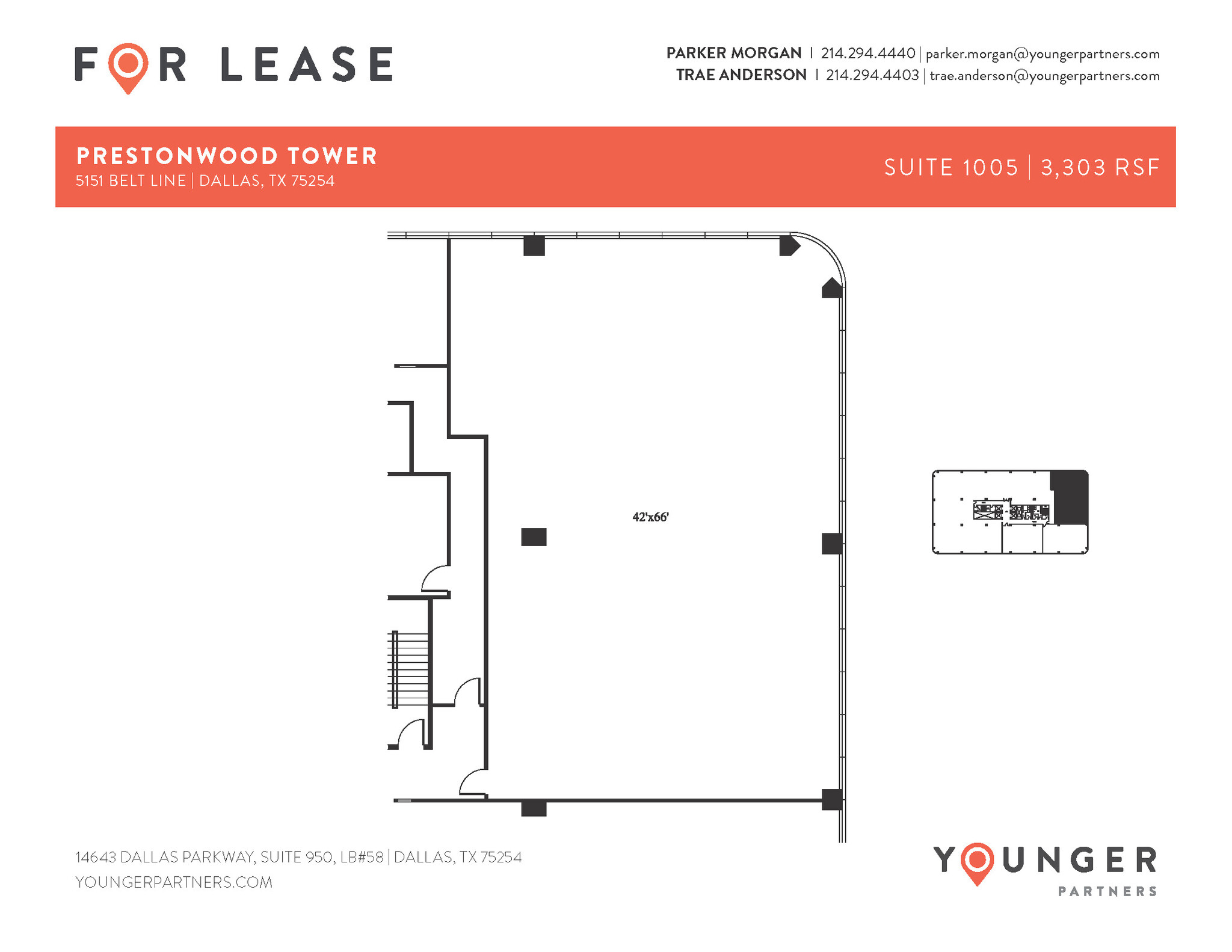 5151 Belt Line Rd, Dallas, TX en alquiler Plano de la planta- Imagen 1 de 3