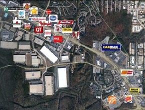 560 Thornton Rd, Lithia Springs, GA - vista aérea  vista de mapa