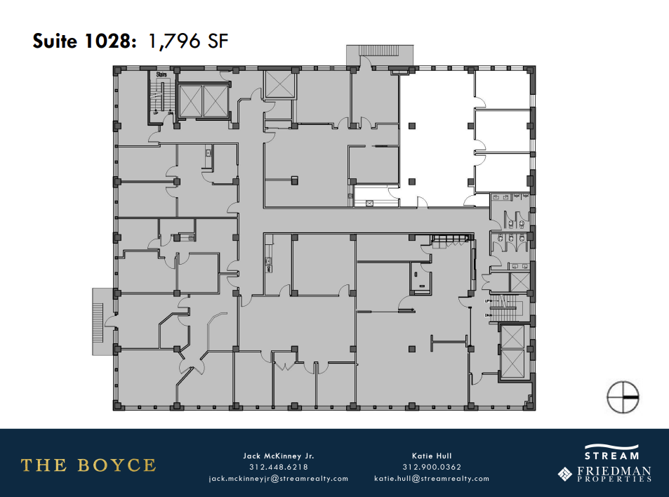 500 N Dearborn St, Chicago, IL en alquiler Plano de la planta- Imagen 1 de 10