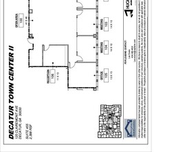 150 E Ponce de Leon Ave, Decatur, GA en alquiler Plano de la planta- Imagen 1 de 1