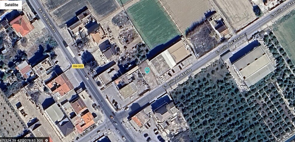 Calle Orilla del Azarbe, 934, Santomera, Murcia en venta - Vista aérea - Imagen 3 de 3