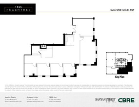 1355 Peachtree St NE, Atlanta, GA en alquiler Plano de la planta- Imagen 1 de 1