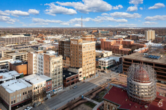 1 W Old State Capitol Plz, Springfield, IL - VISTA AÉREA  vista de mapa