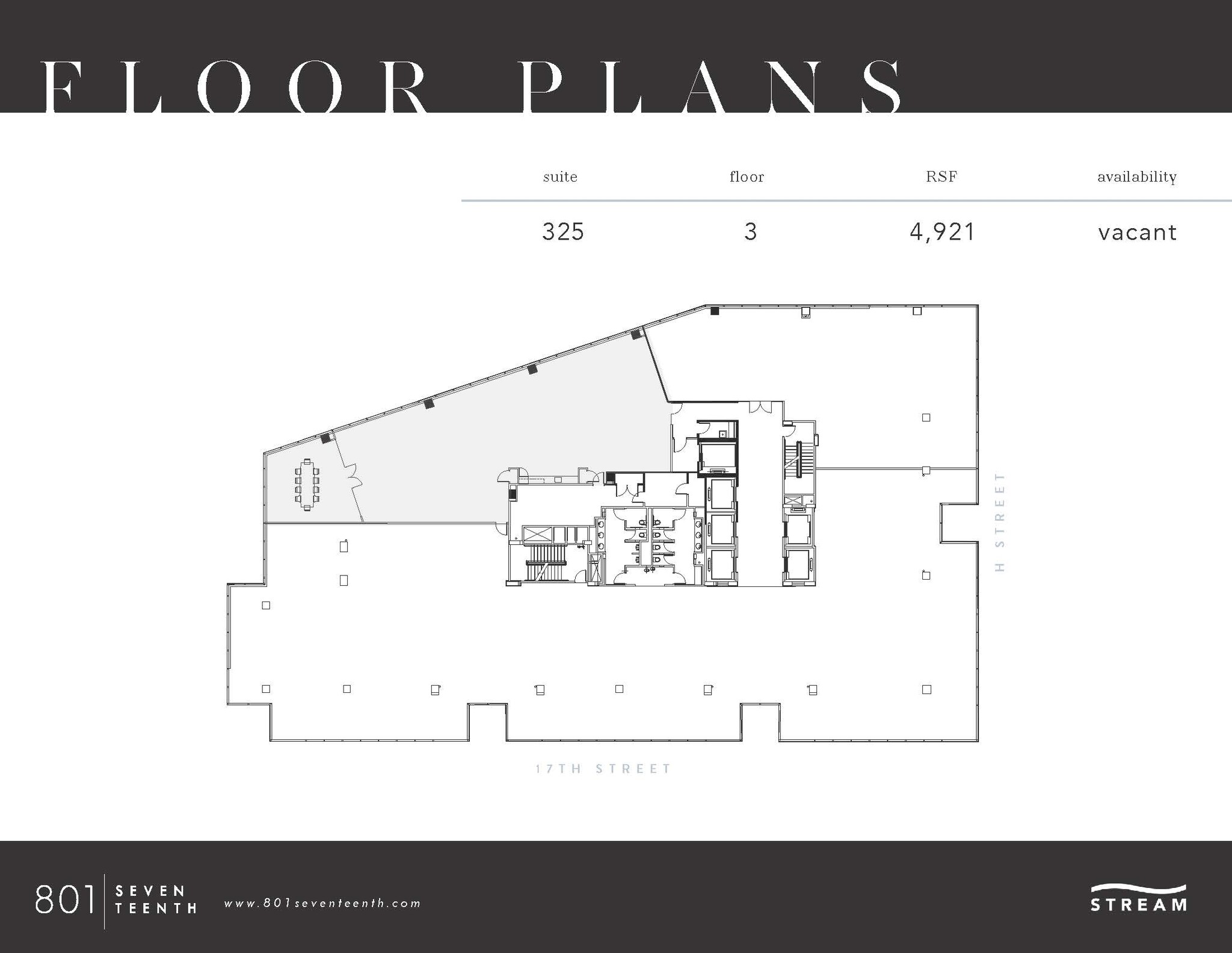 801 17th St NW, Washington, DC en alquiler Plano de la planta- Imagen 1 de 1