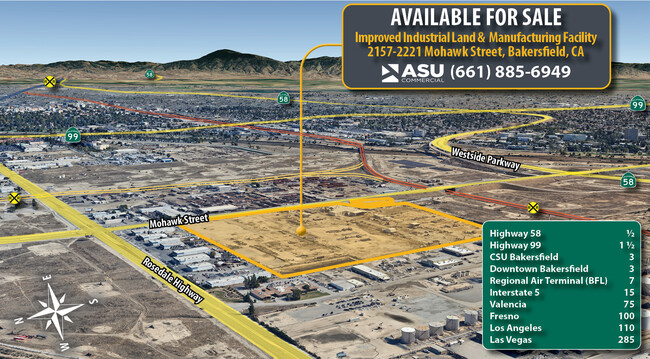 Más detalles para 2157-2221 Mohawk Street – en venta, Bakersfield, CA