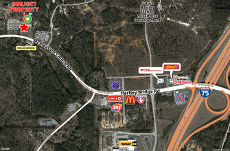 4977 Mount Pleasant Church Rd, Macon-Bibb, GA - vista aérea  vista de mapa - Image1