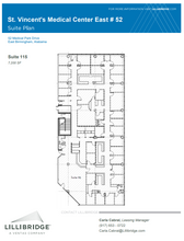 46-52 Medical Park Dr E, Birmingham, AL en alquiler Plano de la planta- Imagen 1 de 1