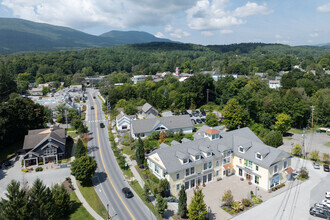 135 Depot St, Manchester Center, VT - vista aérea  vista de mapa