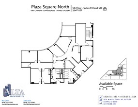 4360 Chamblee Dunwoody Rd, Atlanta, GA en alquiler Plano de la planta- Imagen 2 de 2