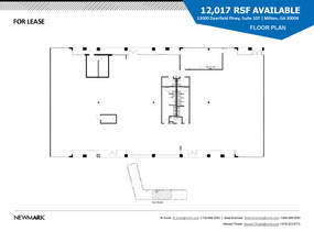 13000 Deerfield Pky, Alpharetta, GA en alquiler Plano de la planta- Imagen 1 de 1