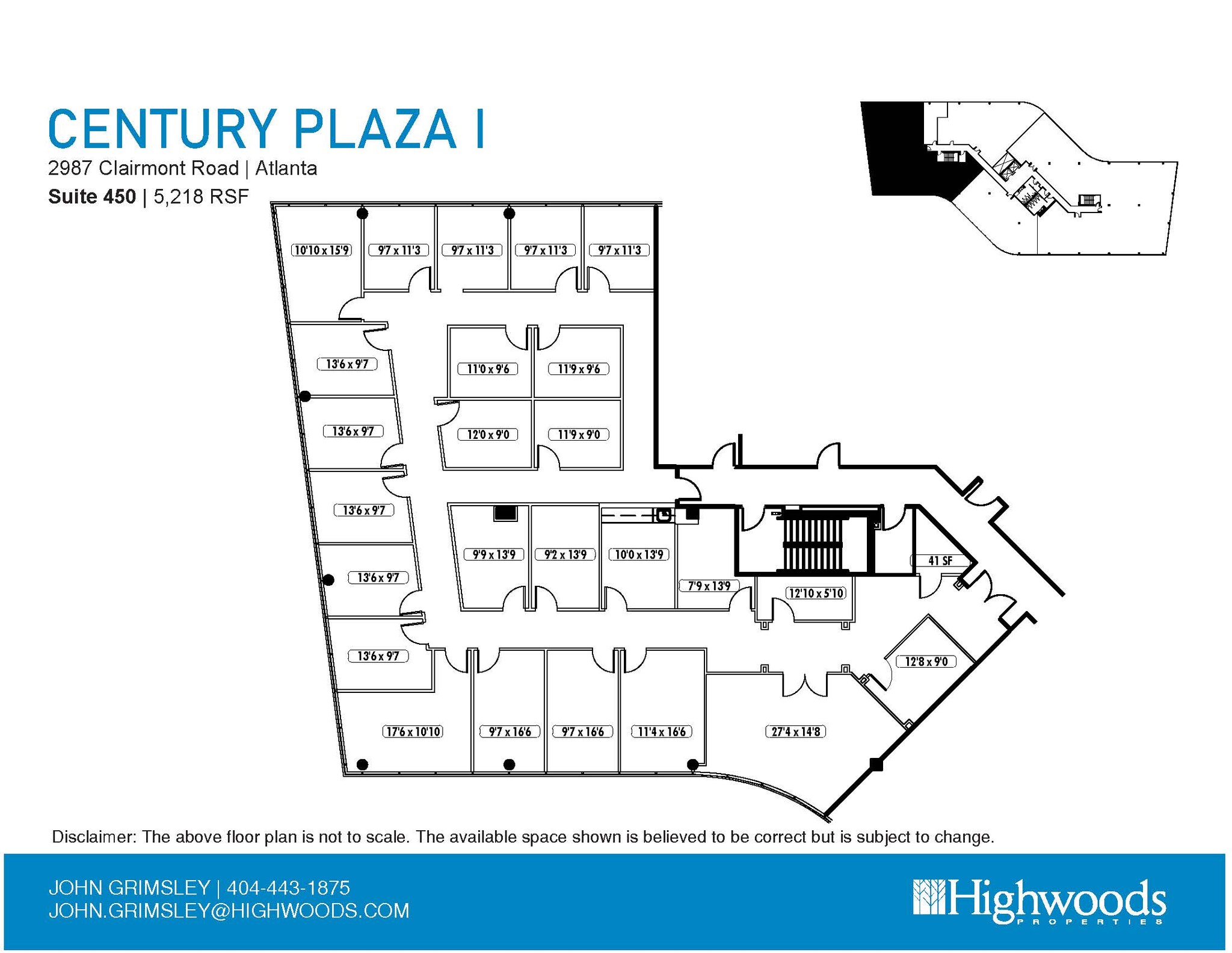 2987 Clairmont Rd NE, Atlanta, GA en alquiler Plano de la planta- Imagen 1 de 1