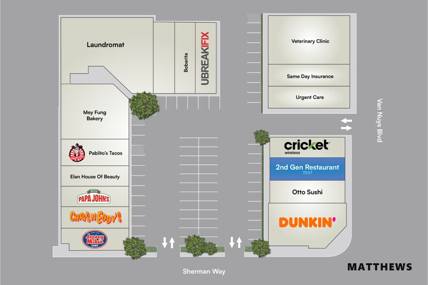 14503-14519 Sherman Way, Van Nuys, CA en alquiler - Foto del edificio - Imagen 2 de 2